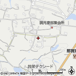 和歌山県紀の川市桃山町調月1374-10周辺の地図