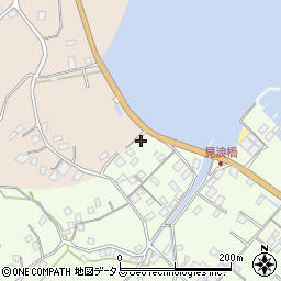 広島県江田島市能美町中町847-5周辺の地図