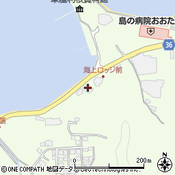 広島県江田島市能美町中町4209-2周辺の地図