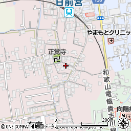 和歌山県和歌山市有家156-1周辺の地図