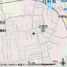 和歌山県和歌山市有家180周辺の地図
