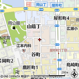 和歌山県和歌山市弁財天丁周辺の地図