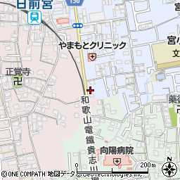 和歌山県和歌山市有家57周辺の地図