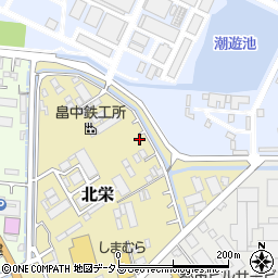 広島県大竹市北栄14-7周辺の地図
