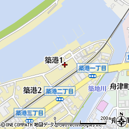 築港建材株式会社周辺の地図