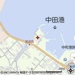広島県江田島市能美町中町5000周辺の地図