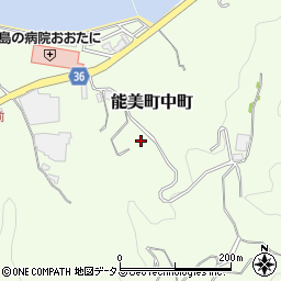 広島県江田島市能美町中町4626周辺の地図