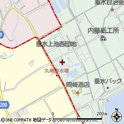 香川県丸亀市垂水町302周辺の地図