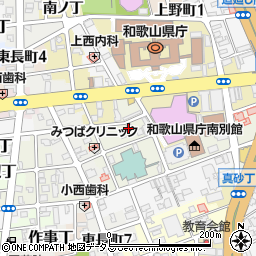 株式会社紀伊民報　和歌山支局周辺の地図