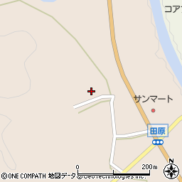 山口県周南市鹿野中田原900周辺の地図