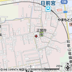 和歌山県和歌山市有家164周辺の地図