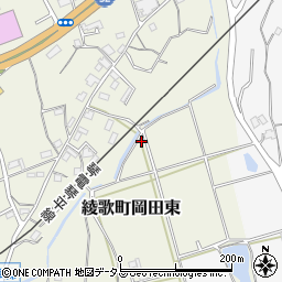 香川県丸亀市綾歌町岡田東2073周辺の地図