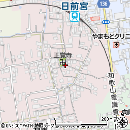 和歌山県和歌山市有家147周辺の地図