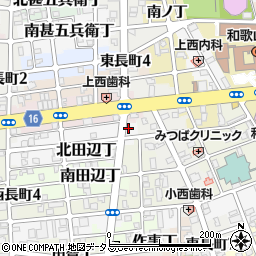 和歌山県和歌山市北田辺丁53周辺の地図