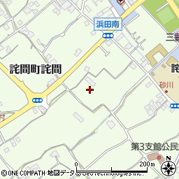香川県三豊市詫間町詫間周辺の地図