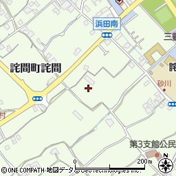 香川県三豊市詫間町詫間周辺の地図