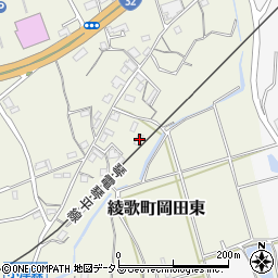 香川県丸亀市綾歌町岡田東1795周辺の地図