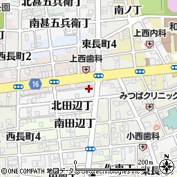 和歌山県和歌山市北田辺丁28周辺の地図