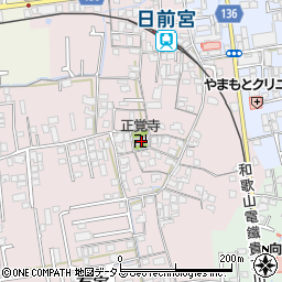 和歌山県和歌山市有家148周辺の地図