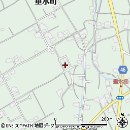 香川県丸亀市垂水町596周辺の地図