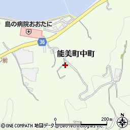 広島県江田島市能美町中町4620周辺の地図