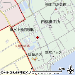 香川県丸亀市垂水町296周辺の地図