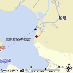 島田渡船場周辺の地図