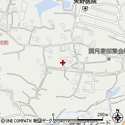 和歌山県紀の川市桃山町調月1341-2周辺の地図