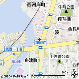和歌山県和歌山市加納町19周辺の地図