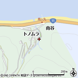 徳島県鳴門市北灘町鳥ケ丸周辺の地図