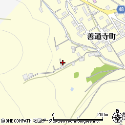 香川県善通寺市善通寺町1002-8周辺の地図