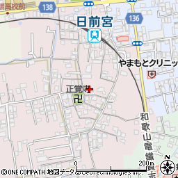 和歌山県和歌山市有家141周辺の地図