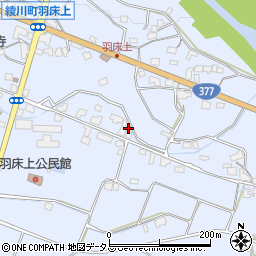 香川県綾歌郡綾川町羽床上768-3周辺の地図