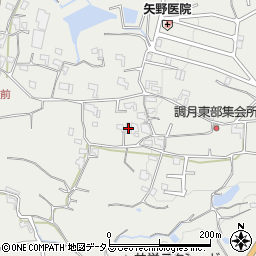和歌山県紀の川市桃山町調月1339-1周辺の地図