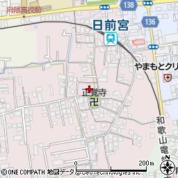 和歌山県和歌山市有家137周辺の地図