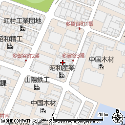 メタルワン・スチールサービス広島工場第三サービスセンター周辺の地図