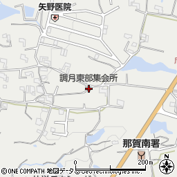 和歌山県紀の川市桃山町調月1372-1周辺の地図