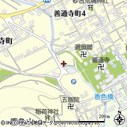 香川県善通寺市善通寺町1059周辺の地図