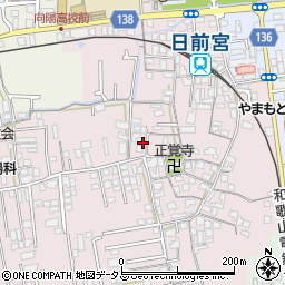 和歌山県和歌山市有家166周辺の地図
