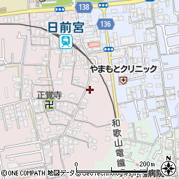 和歌山県和歌山市有家73-1周辺の地図