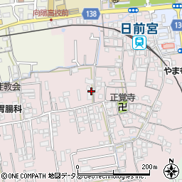 和歌山県和歌山市有家周辺の地図