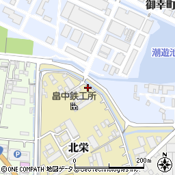 広島県大竹市北栄14-1周辺の地図