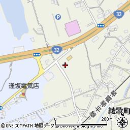 香川県丸亀市綾歌町岡田東1717周辺の地図