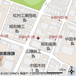 河商鉄工株式会社　広第一工場周辺の地図