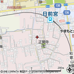 和歌山県和歌山市有家133周辺の地図