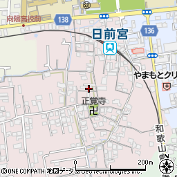 和歌山県和歌山市有家136周辺の地図