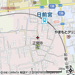 和歌山県和歌山市有家136-3周辺の地図