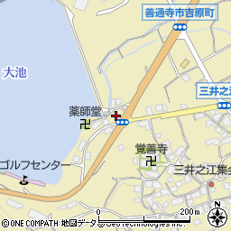 香川県善通寺市吉原町2122周辺の地図