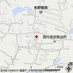 和歌山県紀の川市桃山町調月1369-4周辺の地図