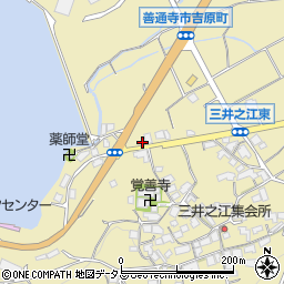 香川県善通寺市吉原町2225周辺の地図